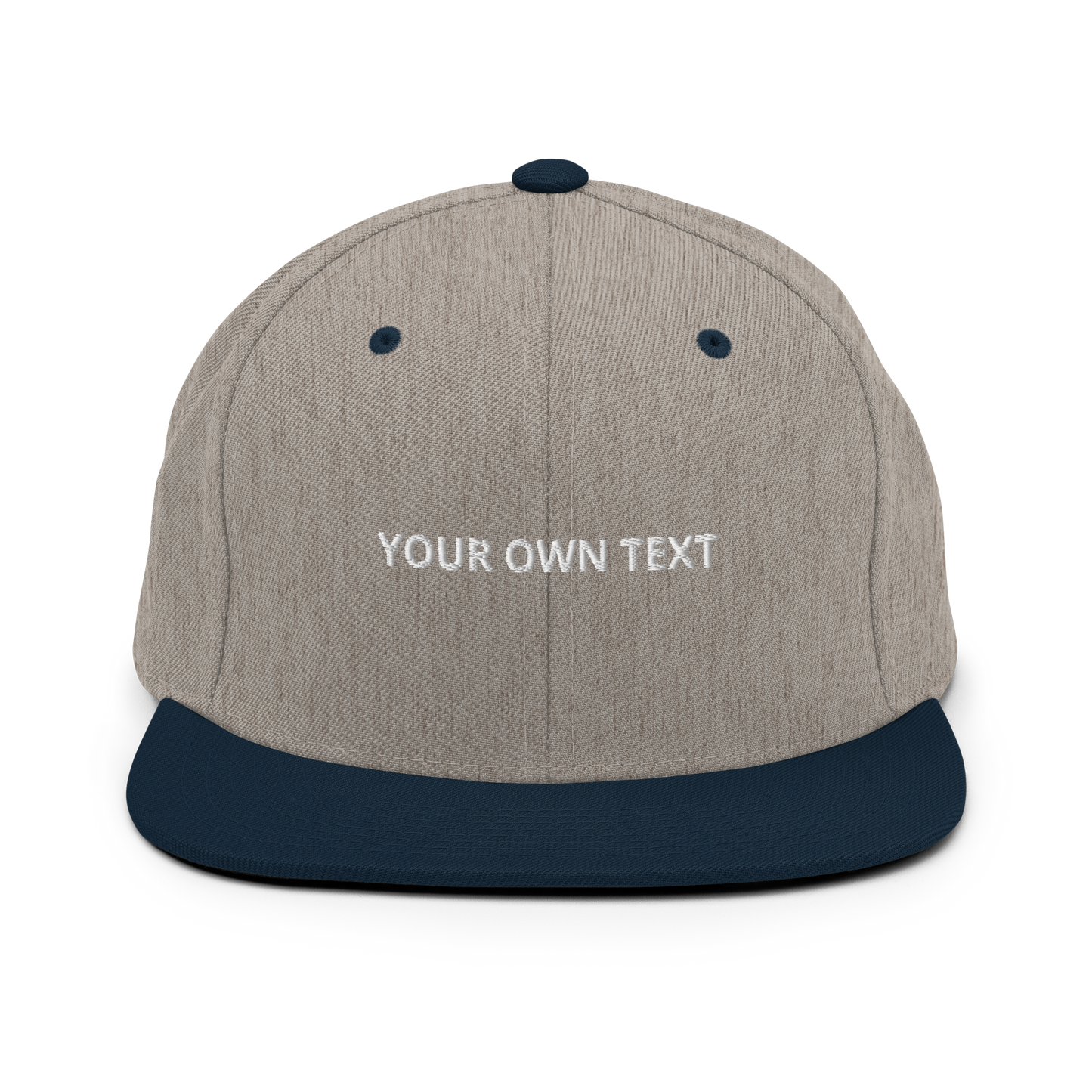 Your Own Text - Snapback Hat