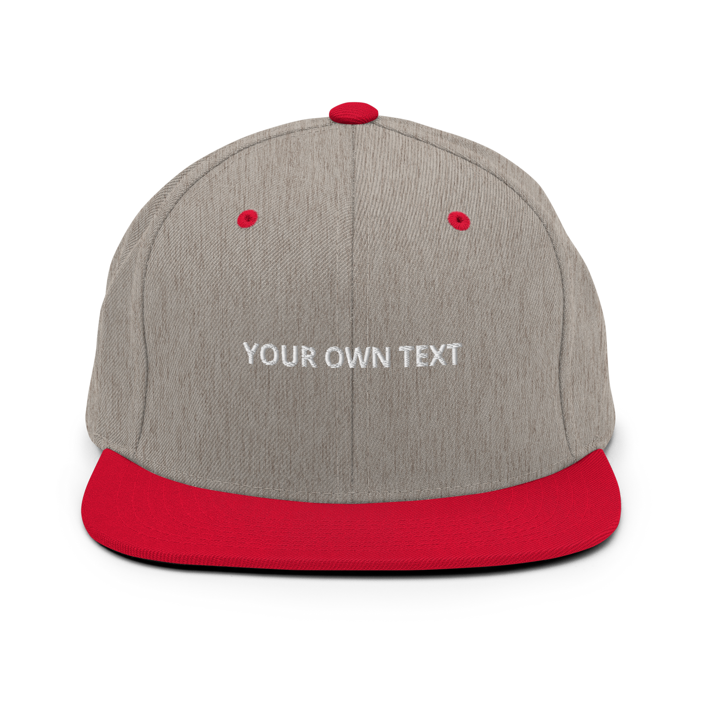 Your Own Text - Snapback Hat