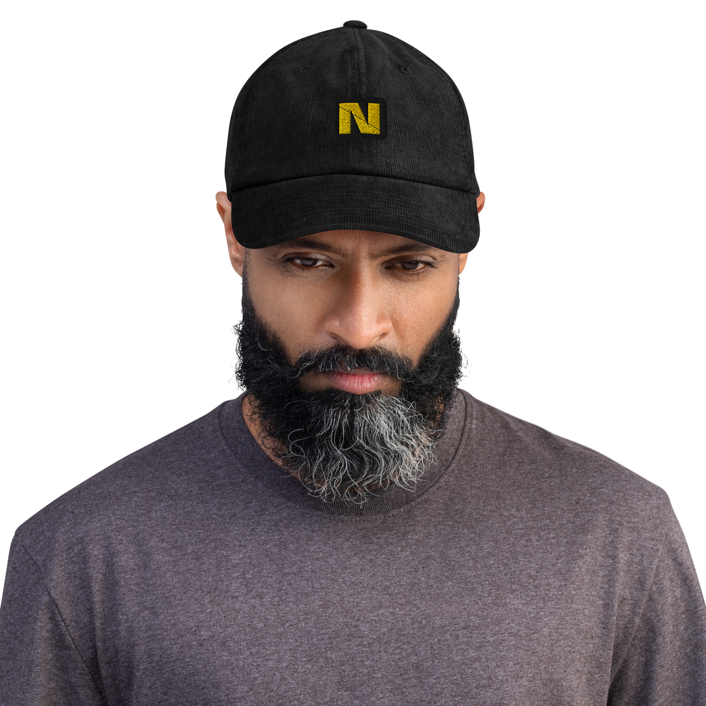 N - The letter collection - Corduroy hat