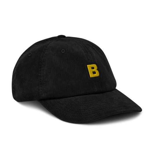 B - The letter collection - Corduroy hat