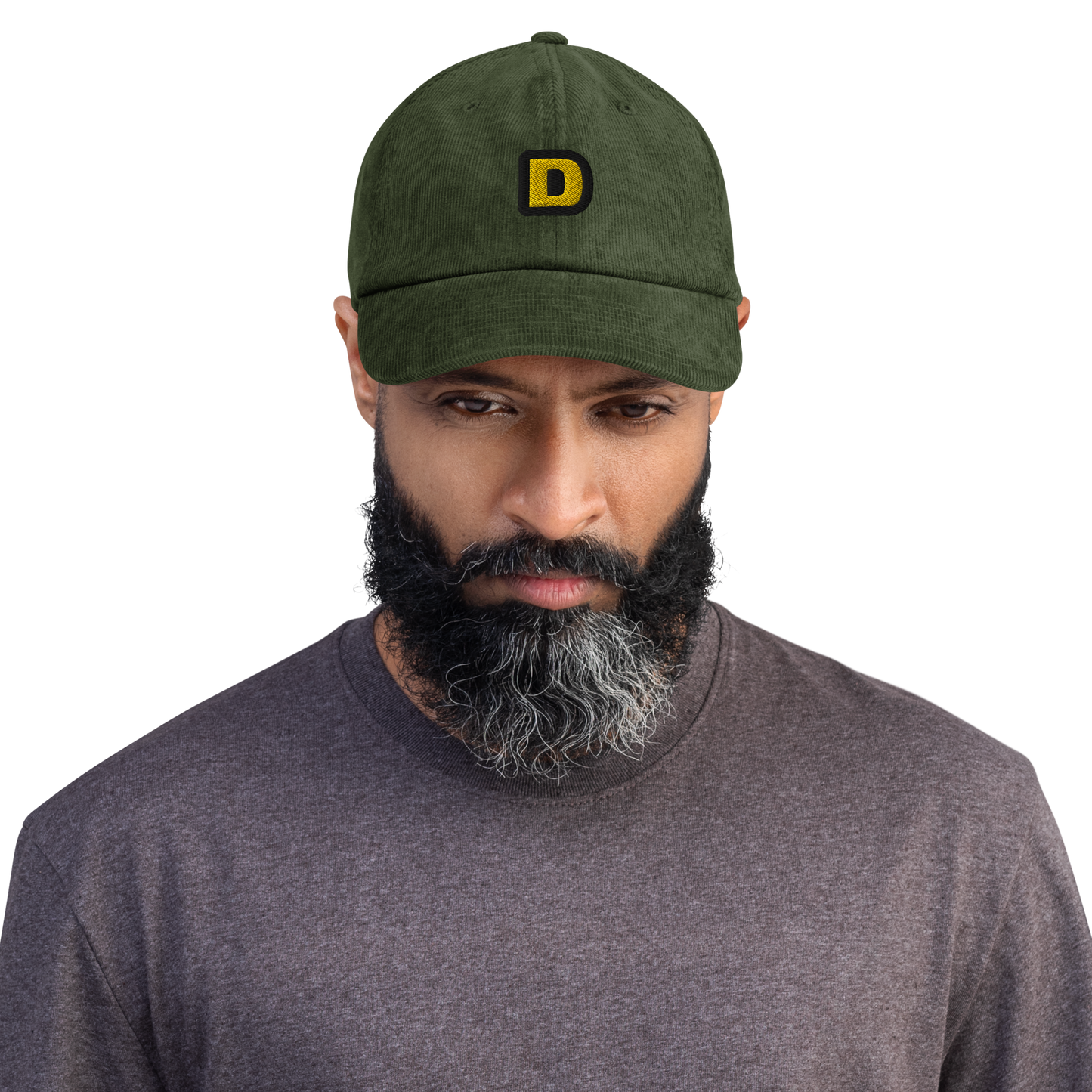 D - The letter collection - Corduroy hat