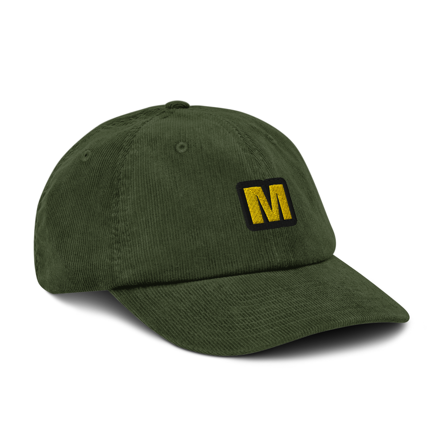 M - The letter collection - Corduroy hat