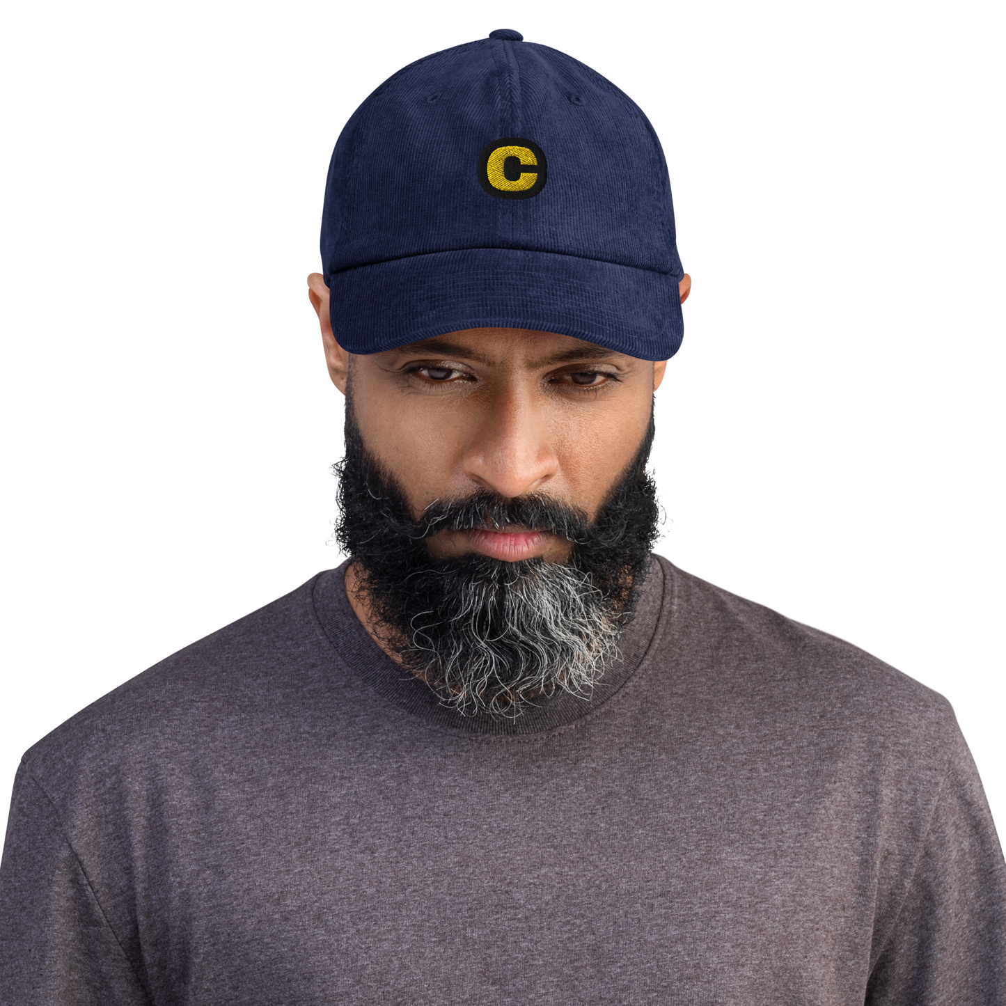 C - The letter collection - Corduroy hat