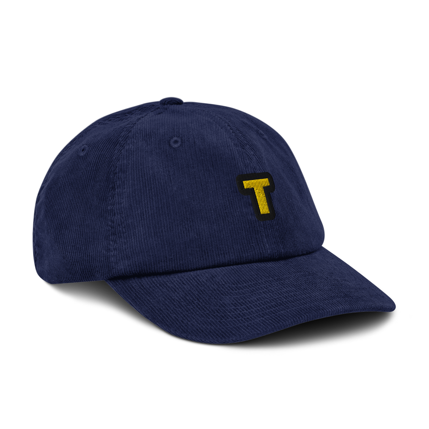 T - The letter collection - Corduroy hat