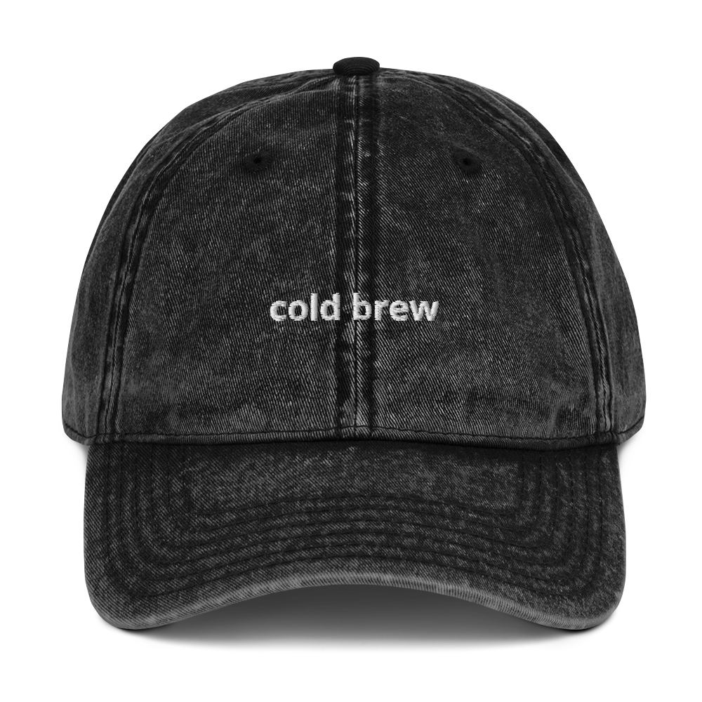 Cold Brew - Vintage Cap