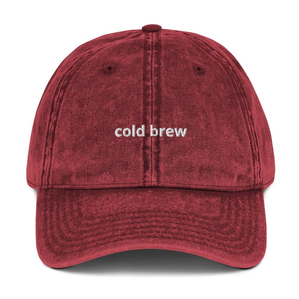 Cold Brew - Vintage Cap