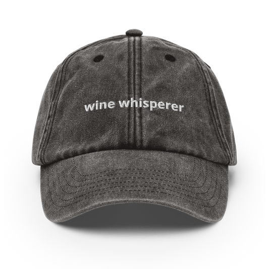 Wine Whisperer - Vintage Hat