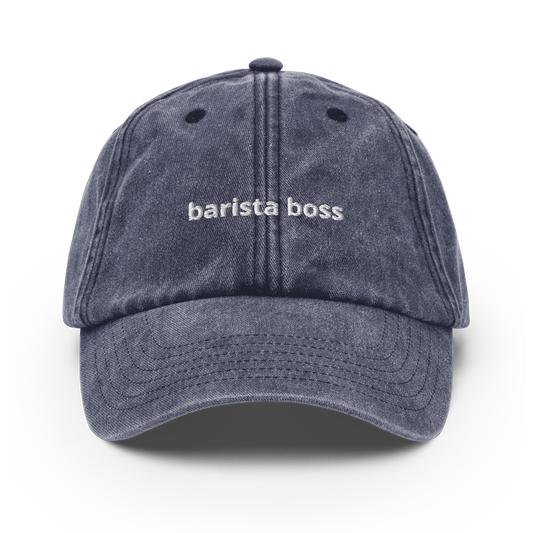 Barista Boss - Vintage Hat