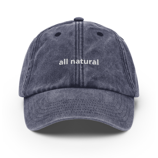 All natural - Vintage Hat