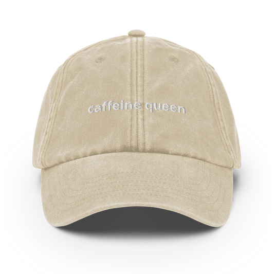 Caffeine Queen - Vintage Hat
