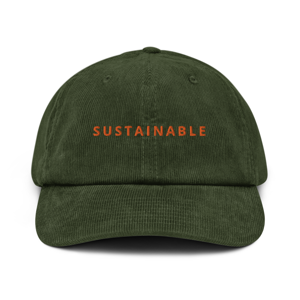 SUSTAINABLE - Corduroy hat