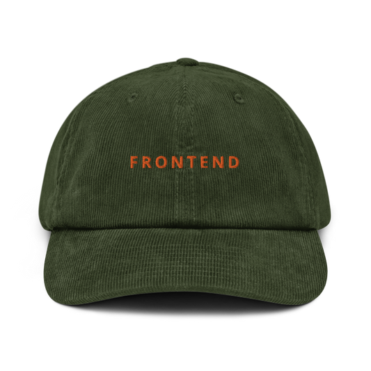 FRONTEND - Corduroy hat