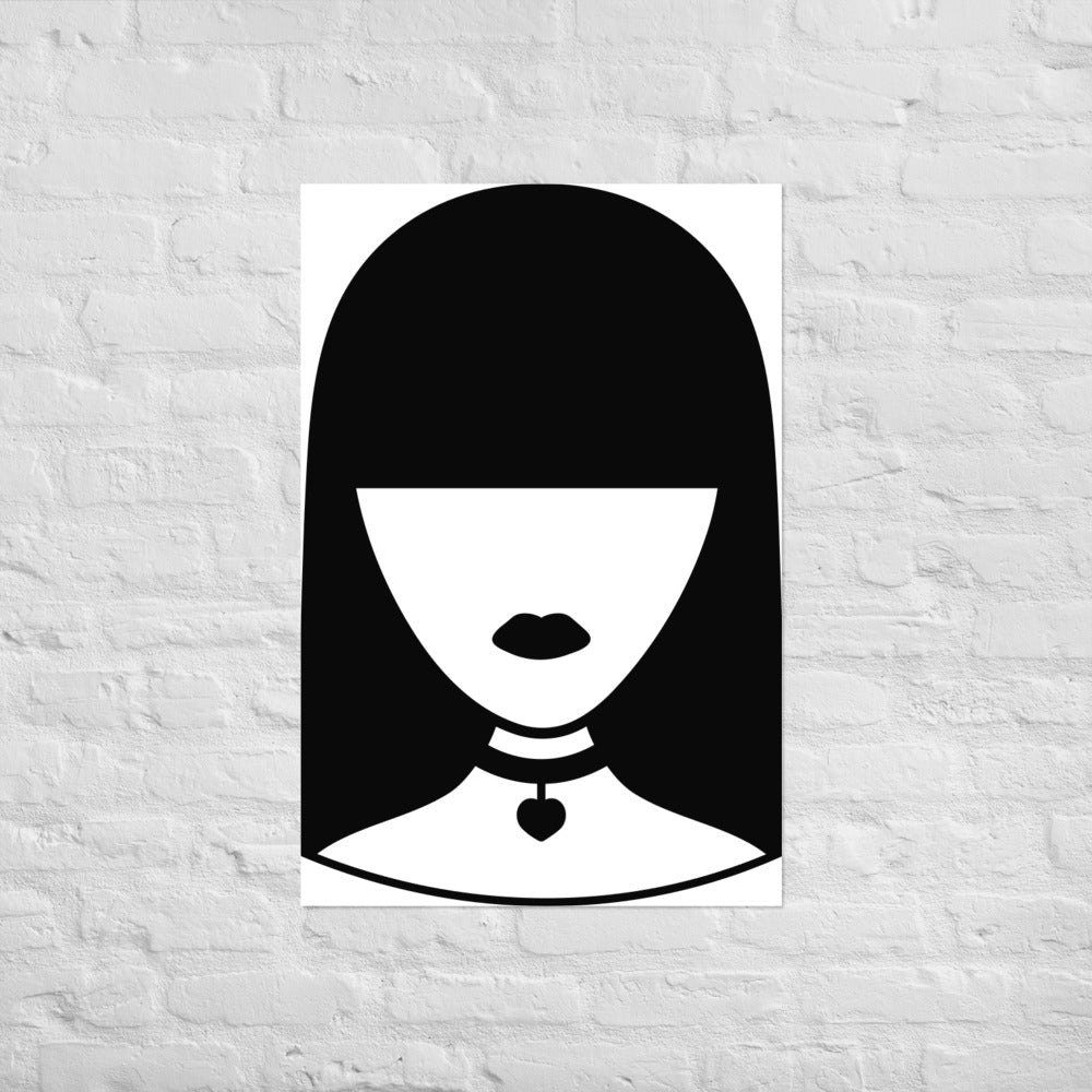 Gothic lady - Poster