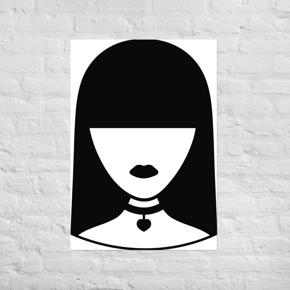 Gothic lady - Poster