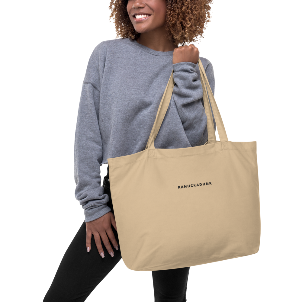 KANUCKADUNK - Large organic tote bag