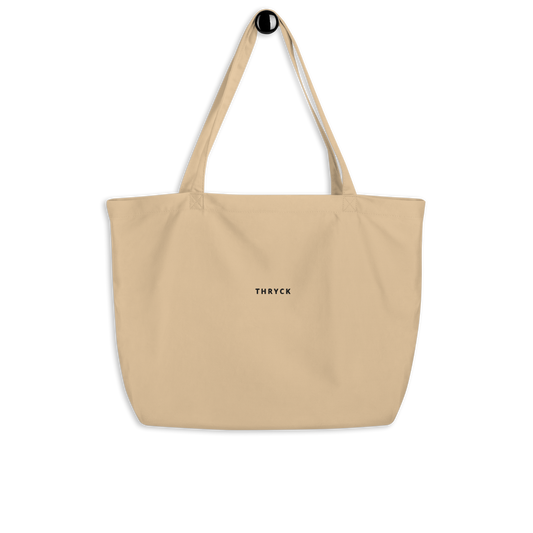 Large organic tote bag