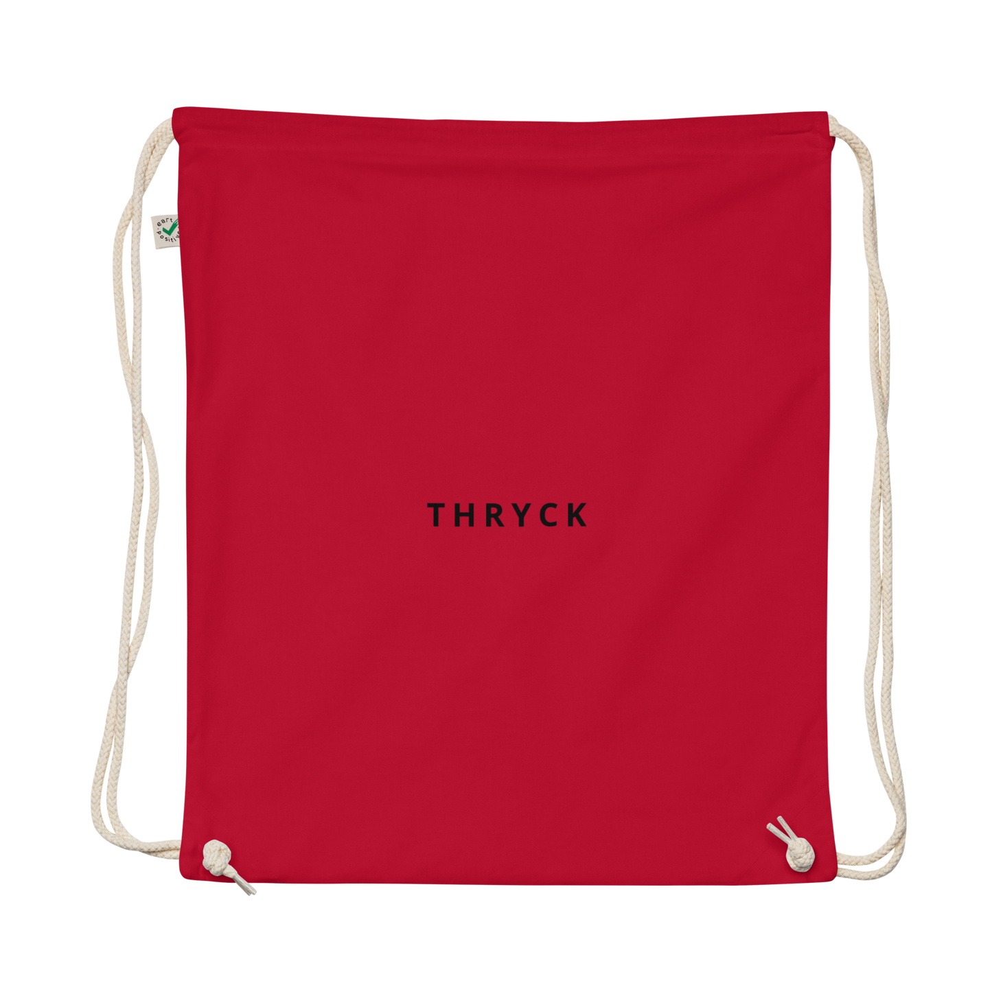 Organic cotton drawstring bag