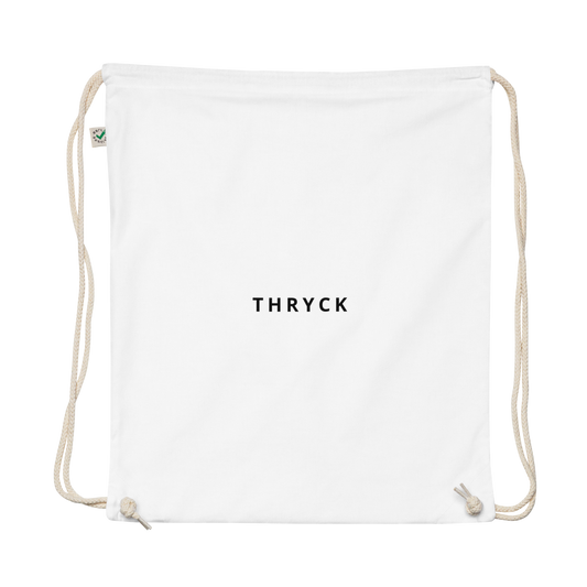 Organic cotton drawstring bag