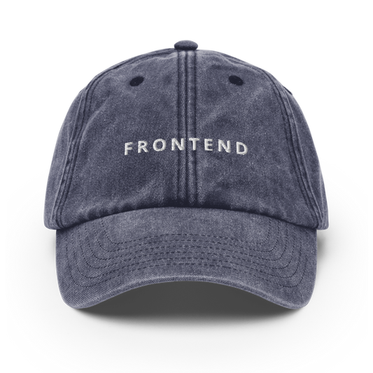 FRONTEND - Vintage Hat