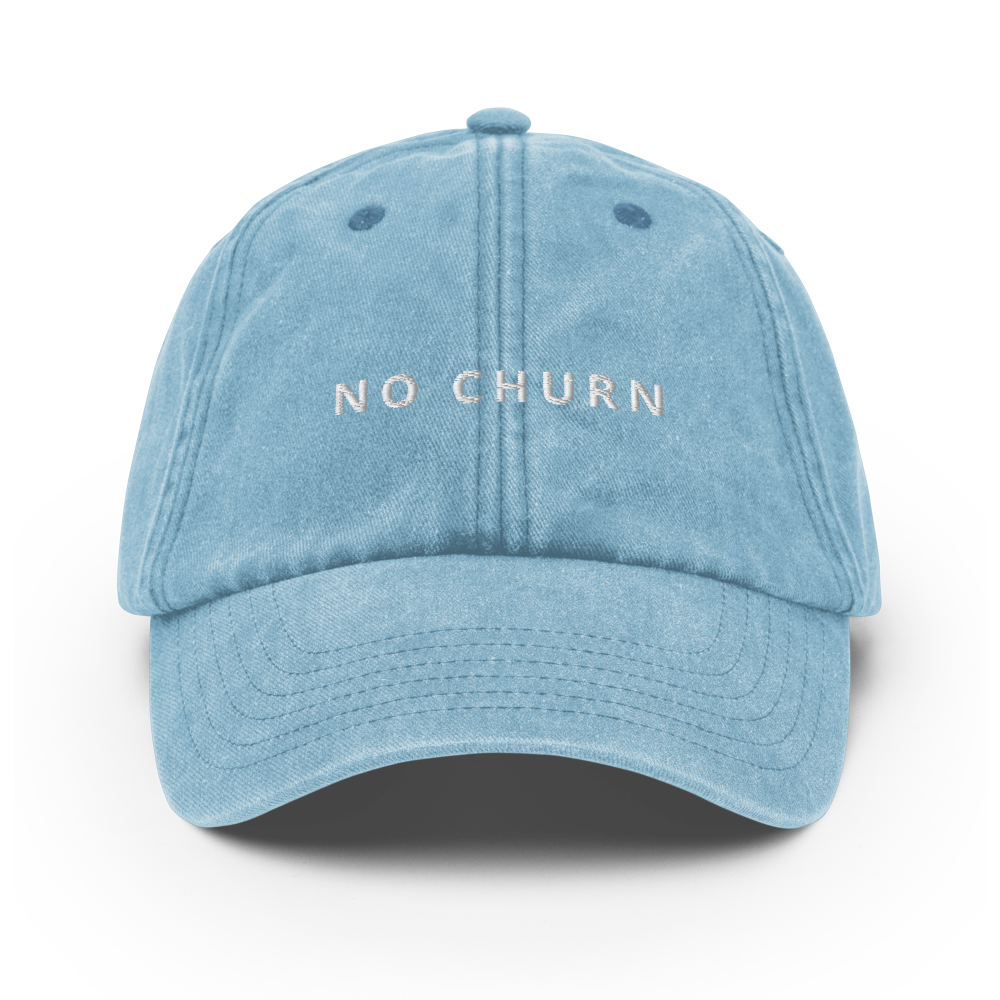 NO CHURN - Vintage Hat