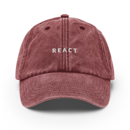 REACT - Vintage Hat