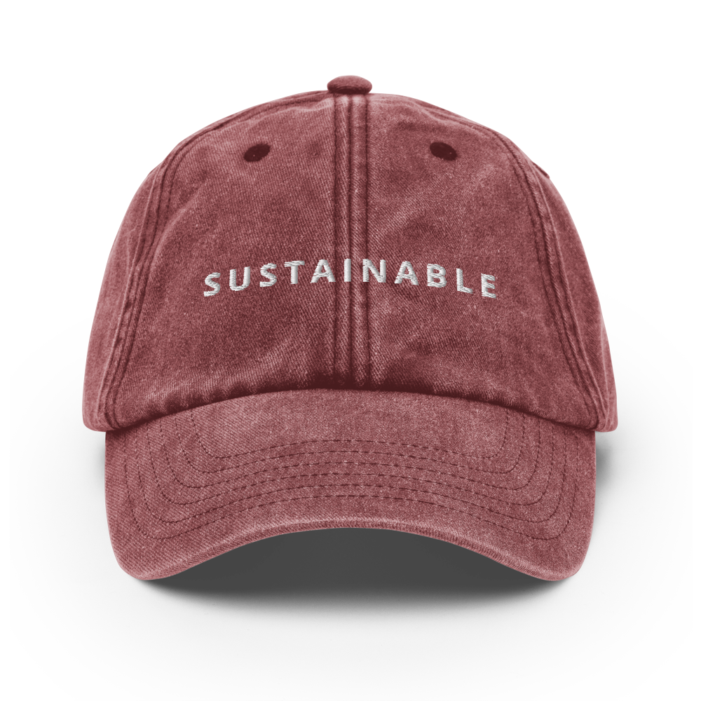 SUSTAINABLE - Vintage Hat