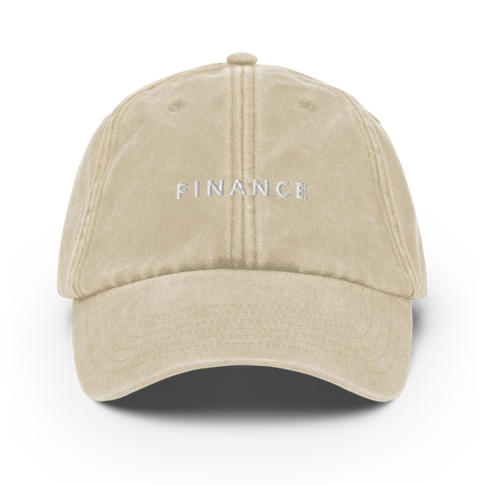 FINANCE - Vintage Hat