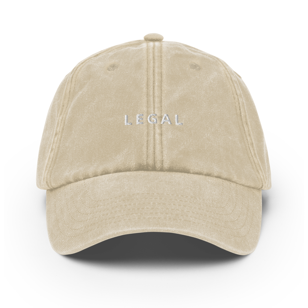 LEGAL - Vintage Hat