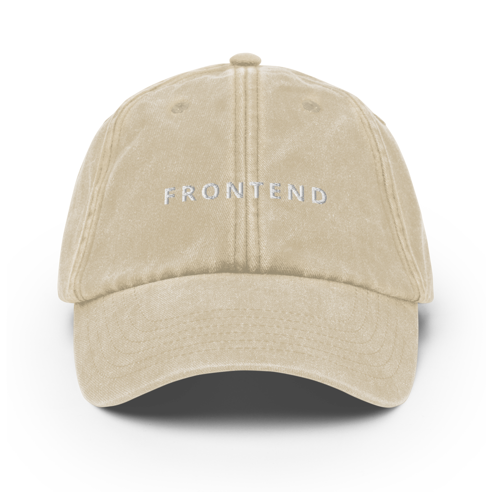 FRONTEND - Vintage Hat